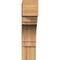 Ekena Millwork Merced Block Rough Sawn Bracket, Western Red Cedar, 6"W x 24"D x 24"H BKT06X24X24MRC05RWR - alternate 2